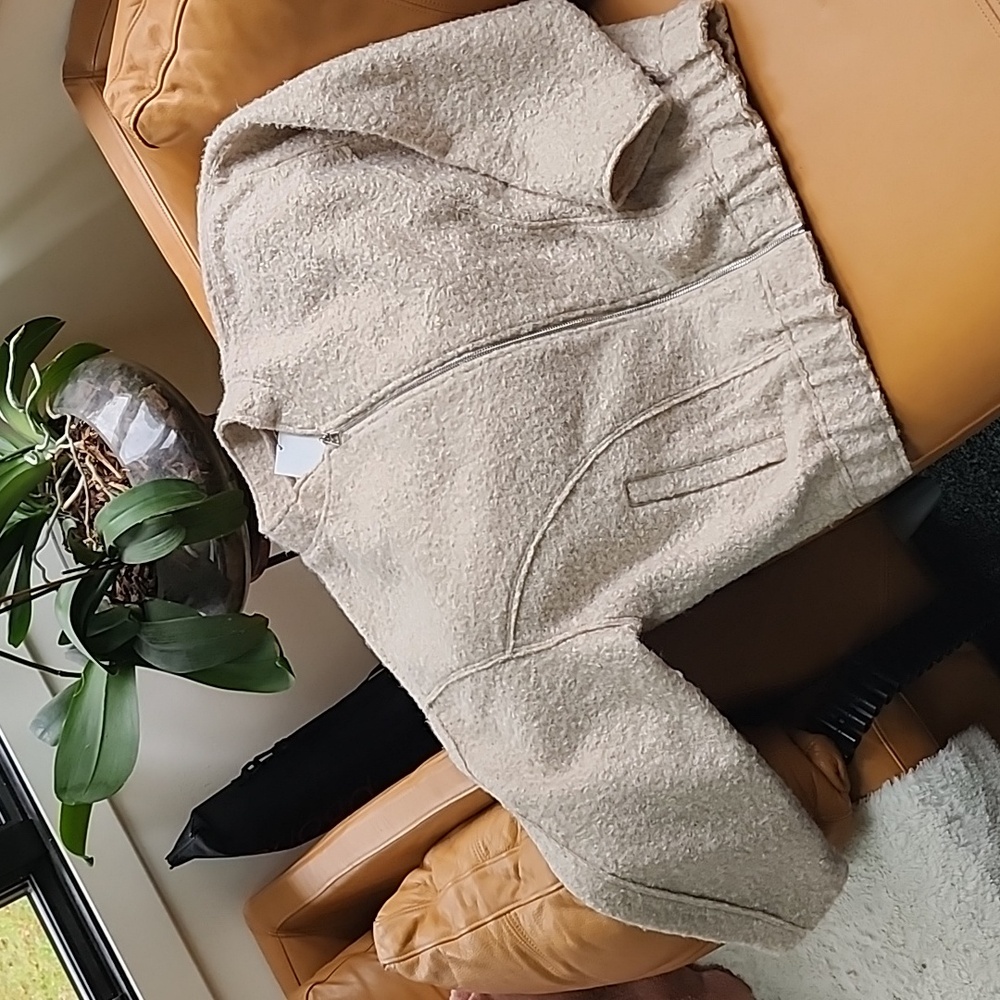 Zara Cream Bomber Jacket new with tags - Picture 10 of 16